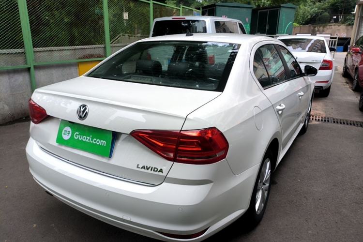 Used Volkswagen Lavida 2017 1.6L Automatic Comfort Edition Rear Right 45 Deg