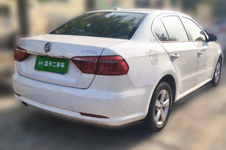 Used Volkswagen Lavida 2017 1.6L Automatic Comfort Edition Rear Right 45 Deg