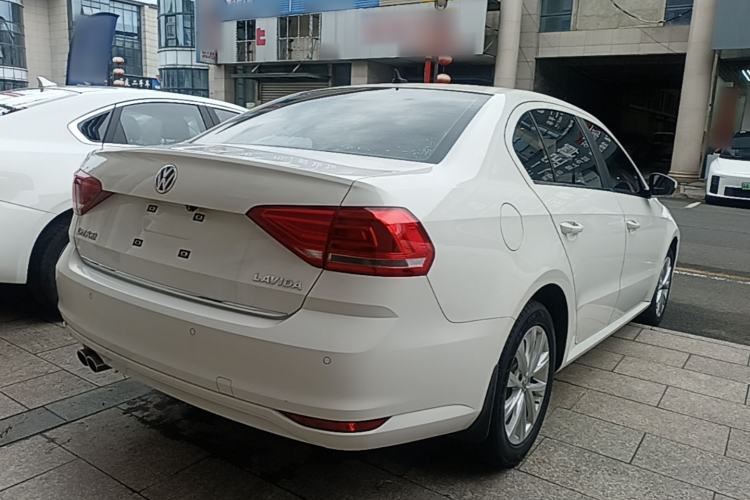 Used Volkswagen Lavida 2017 1.6L Automatic Comfort Edition Rear Right 45 Deg