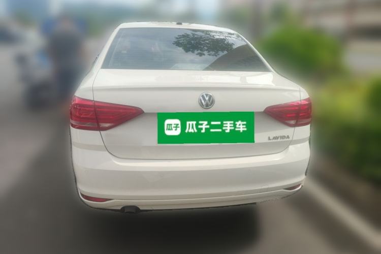 Used Volkswagen Lavida 2017 1.6L Automatic Fashion Edition Rear