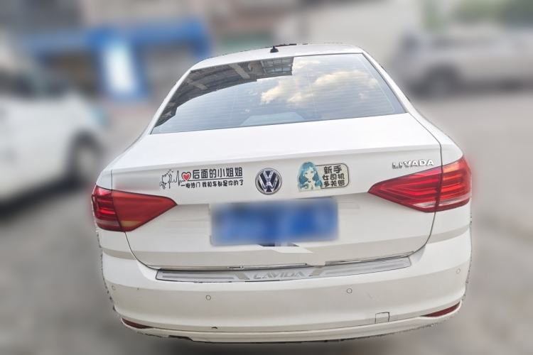 Used Volkswagen Lavida 2017 1.6L Automatic Comfort Edition Rear