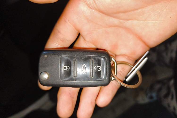 Used Volkswagen Lavida 2017 1.6L Automatic Fashion Edition Vehicle Key