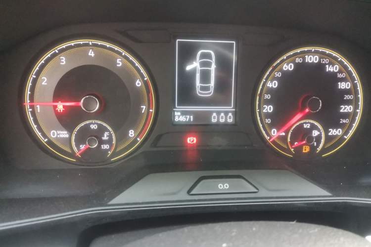 Used Volkswagen Lavida 2018 280TSI DSG Luxury Edition China V Standard Odometer Close Up