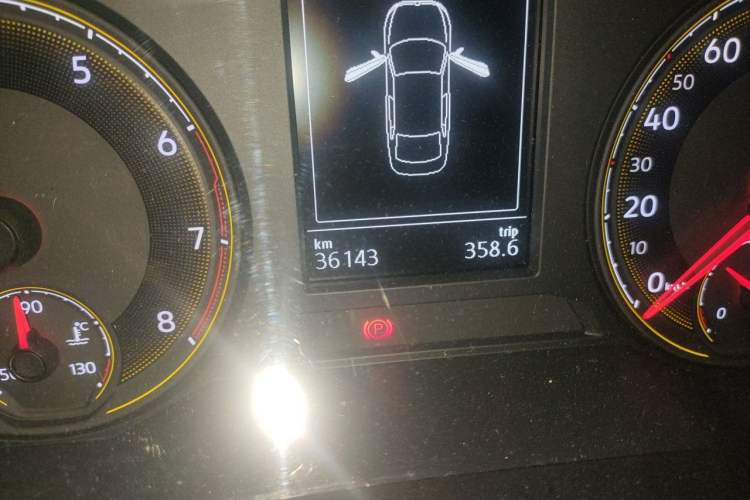 Used Volkswagen Lavida 2018 280TSI DSG Comfort Edition China V Standard Odometer Close Up