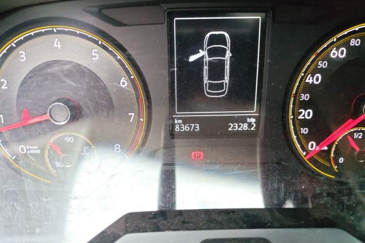 Used Volkswagen Lavida 2018 280TSI DSG Comfort Edition China V Standard Odometer Close Up