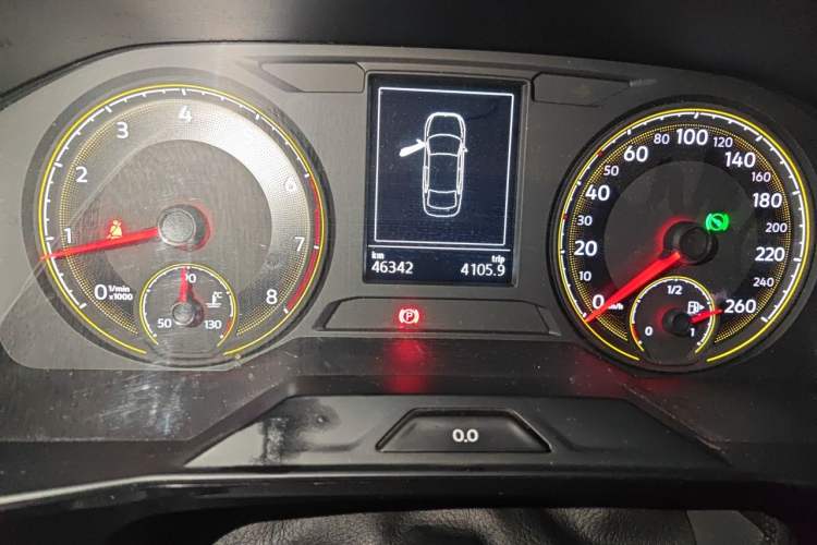 Used Volkswagen Lavida 2018 280TSI DSG Luxury Edition China V Standard Odometer Close Up