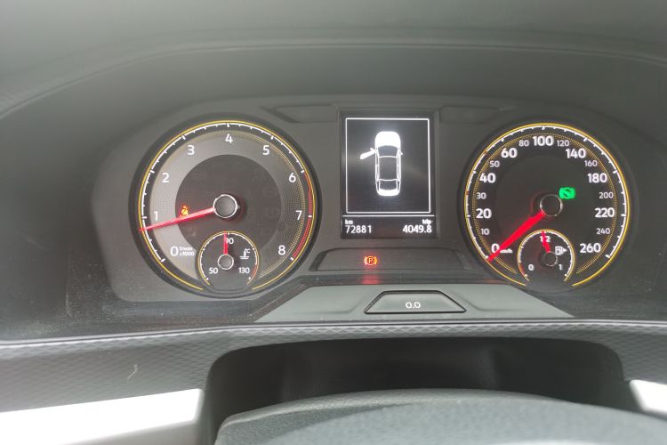 Used Volkswagen Lavida 2018 1.5L Automatic Fashion Edition China V Standard Odometer Close Up