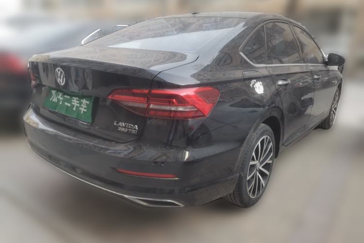 Used Volkswagen Lavida 2018 280TSI DSG Luxury Edition China V Standard Rear Right 45 Deg