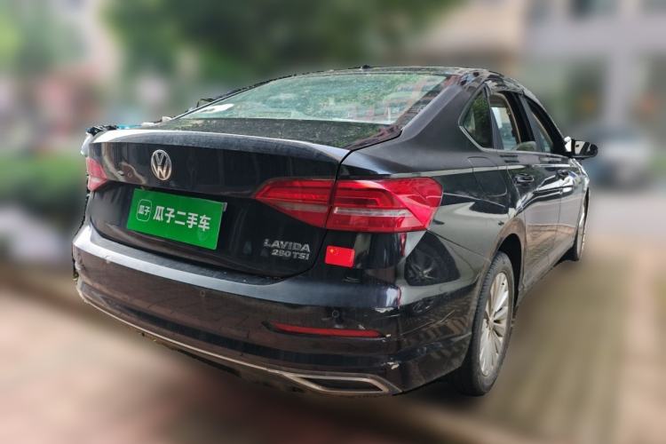 Used Volkswagen Lavida 2018 280TSI DSG Comfort Edition China V Standard Rear Right 45 Deg