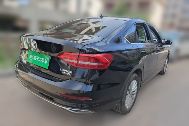 Used Volkswagen Lavida 2018 280TSI DSG Comfort Edition China V Standard Rear Right 45 Deg