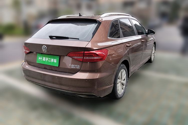 Used Volkswagen Lavida 2018 Hatchback 200TSI DSG Comfort Edition China V Standard Rear Right 45 Deg