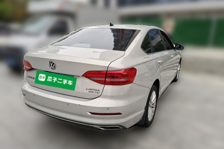 Used Volkswagen Lavida 2018 280TSI DSG Comfort Edition China V Standard Rear Right 45 Deg