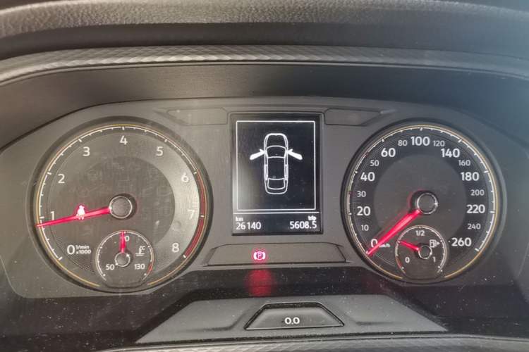 Used Volkswagen Lavida 2018 1.5L Automatic Fashion Edition China V Standard Instrument Cluster