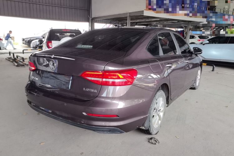 Used Volkswagen Lavida 2018 1.5L Automatic Fashion Edition China V Standard Rear Right 45 Deg