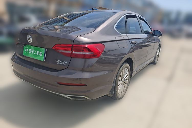 Used Volkswagen Lavida 2018 280TSI DSG Comfort Edition China V Standard Rear Right 45 Deg
