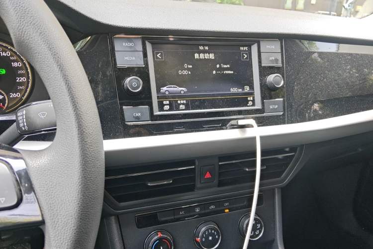 Used Volkswagen Lavida 2018 280TSI DSG Comfort Edition China V Standard Audio And AC Panel