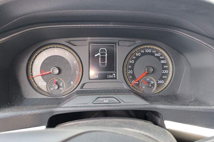Used Volkswagen Lavida 2018 1.5L Automatic Fashion Edition China V Standard Instrument Cluster