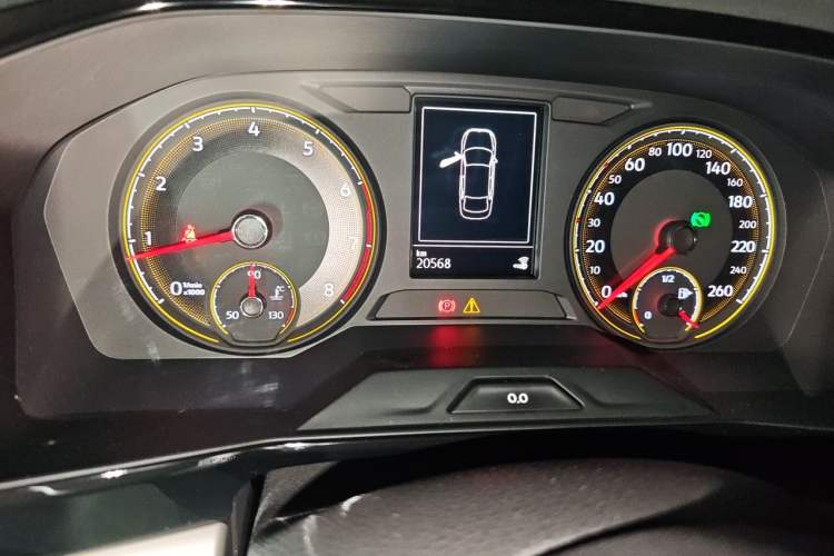 Used Volkswagen Lavida 2018 280TSI DSG Luxury Edition China V Standard Odometer Close Up