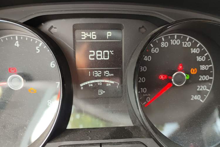 Used Volkswagen Lavida 2018 Classic 1.5L Automatic Fashion Edition China VI Standard Odometer Close Up