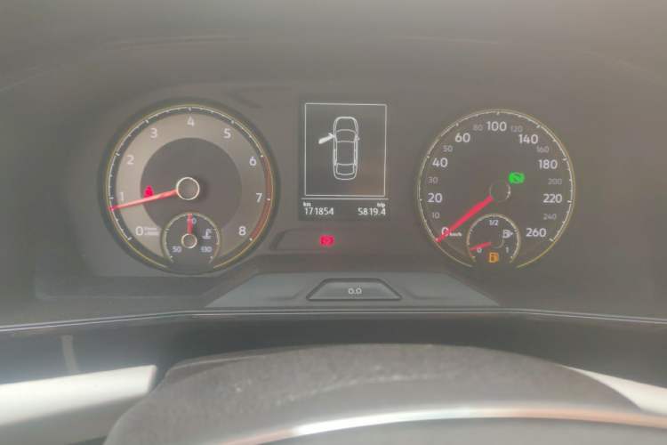 Used Volkswagen Lavida 2018 280TSI DSG Comfort Edition China V Standard Odometer Close Up