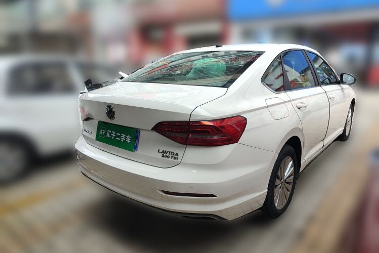 Used Volkswagen Lavida 2018 280TSI DSG Comfort Edition China V Standard Rear Right 45 Deg