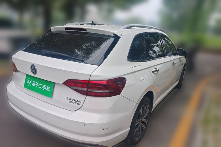 Used Volkswagen Lavida 2018 Hatchback 280TSI DSG Luxury Edition China V Standard Rear Right 45 Deg