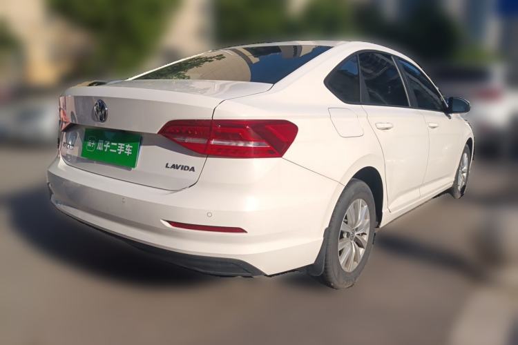 Used Volkswagen Lavida 2018 1.5L Automatic Fashion Edition China V Standard Rear Right 45 Deg