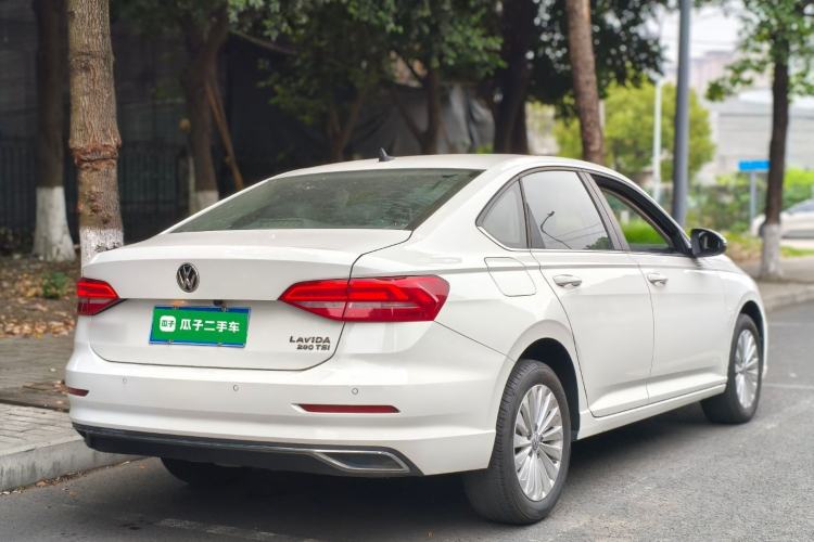 Used Volkswagen Lavida 2018 280TSI DSG Comfort Edition China V Standard Rear Right 45 Deg