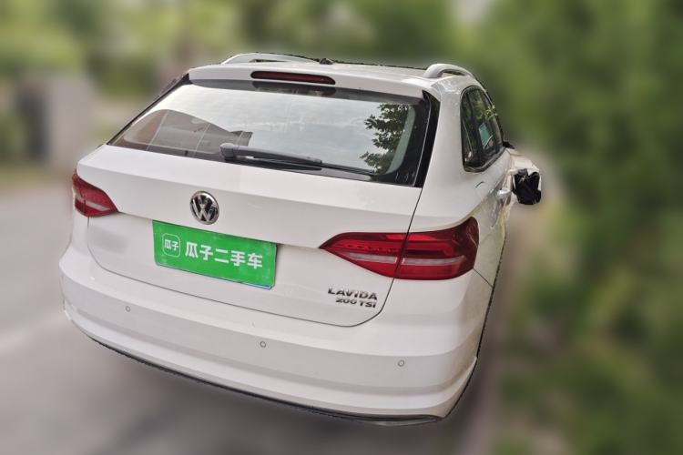 Used Volkswagen Lavida 2018 Hatchback 200TSI DSG Comfort Edition China V Standard Rear Right 45 Deg