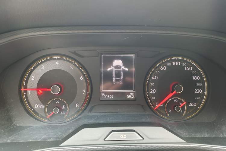 Used Volkswagen Lavida 2018 1.5L Automatic Fashion Edition China V Standard Instrument Cluster