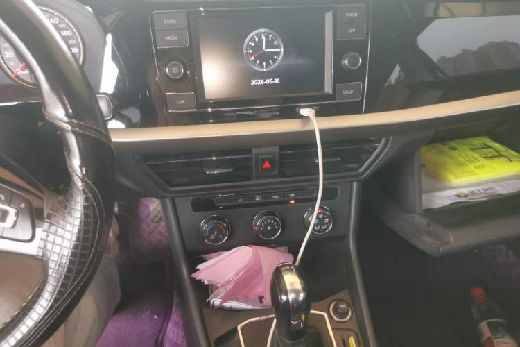 Used Volkswagen Lavida 2019 280TSI DSG Comfort Edition China VI standard Audio And AC Panel