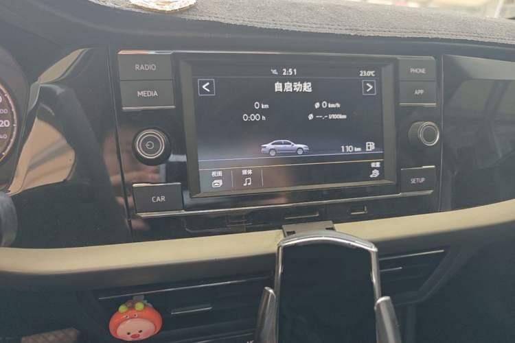 Used Volkswagen Lavida 2019 280TSI DSG Comfort Edition China VI standard Audio And AC Panel