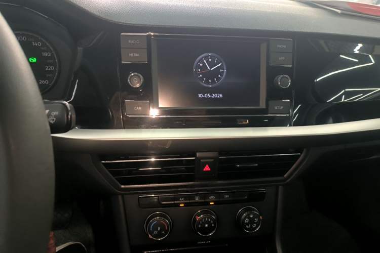 Used Volkswagen Lavida 2019 280TSI DSG Comfort Edition China VI standard Audio And AC Panel