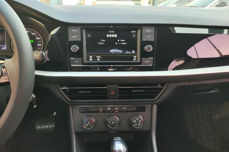Used Volkswagen Lavida 2019 280TSI DSG Comfort Edition China VI standard Audio And AC Panel