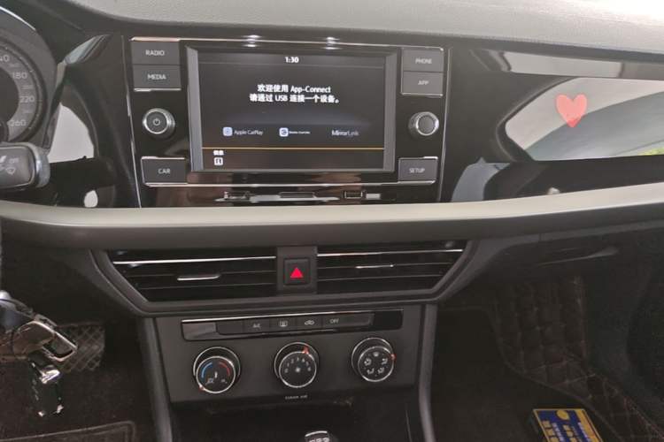 Used Volkswagen Lavida 2019 280TSI DSG Comfort Edition China VI standard Audio And AC Panel
