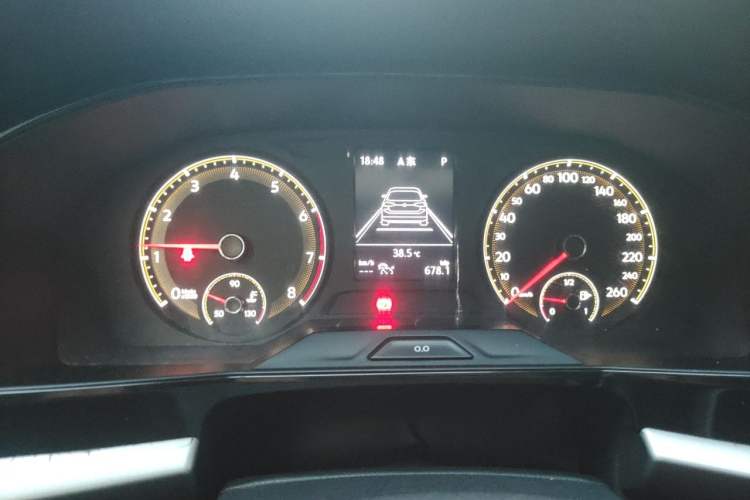 Used Volkswagen Lavida 2019 280TSI DSG Luxury Edition China VI Standard Instrument Cluster