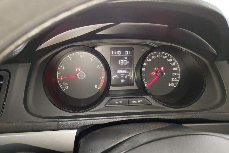 Used Volkswagen Lavida 2019 Lavida Start 1.5L Automatic Trendy Version China VI Standard Odometer Close Up