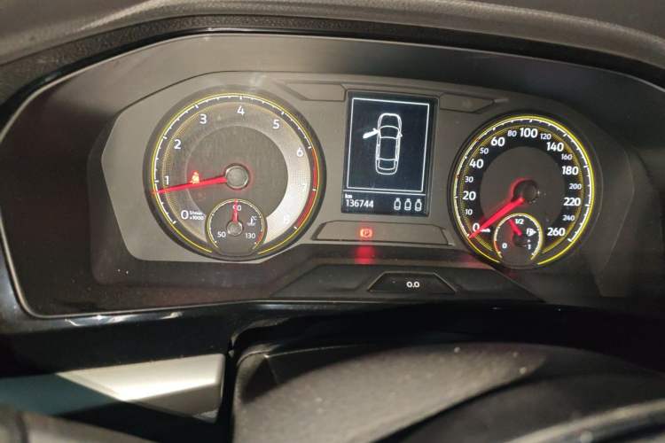 Used Volkswagen Lavida 2019 280TSI DSG Luxury Edition China VI Standard Odometer Close Up