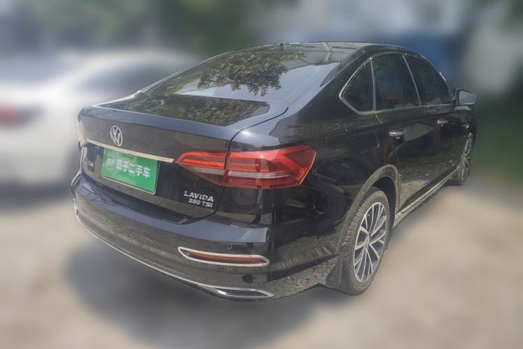 Used Volkswagen Lavida 2019 280TSI DSG Luxury Edition China VI Standard Rear Right 45 Deg