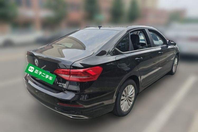 Used Volkswagen Lavida 2019 280TSI DSG Comfort Edition China VI standard Rear Right 45 Deg
