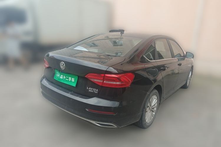 Used Volkswagen Lavida 2019 280TSI DSG Comfort Edition China VI standard Rear Right 45 Deg