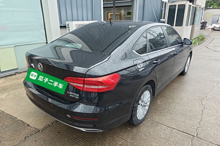 Used Volkswagen Lavida 2019 280TSI DSG Comfort Edition China VI standard Rear Right 45 Deg