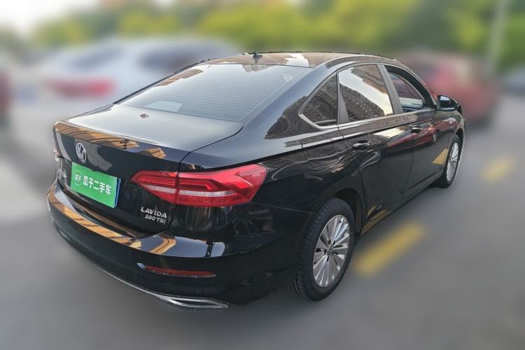 Used Volkswagen Lavida 2019 280TSI DSG Comfort Edition China VI standard Rear Right 45 Deg