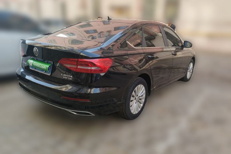 Used Volkswagen Lavida 2019 280TSI DSG Comfort Edition China VI standard Rear Right 45 Deg