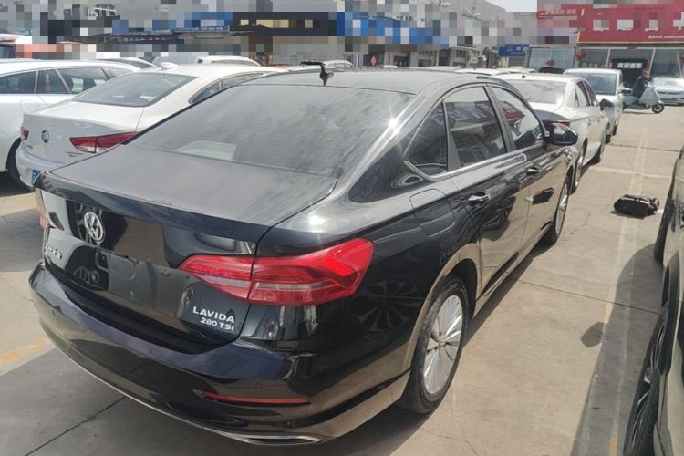 Used Volkswagen Lavida 2019 280TSI DSG Comfort Edition China VI standard Rear Right 45 Deg