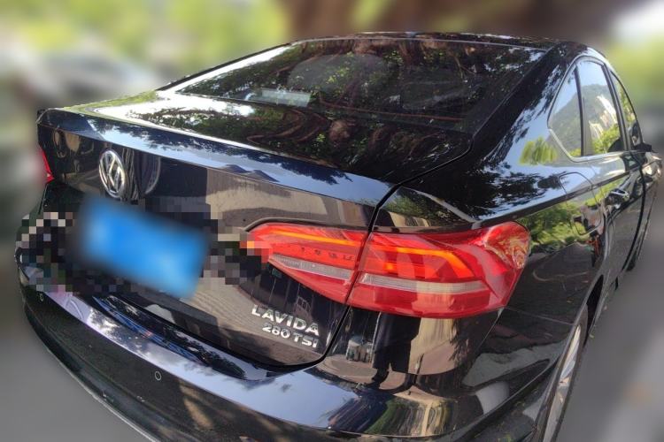 Used Volkswagen Lavida 2019 280TSI DSG Comfort Edition China VI standard Rear Right 45 Deg