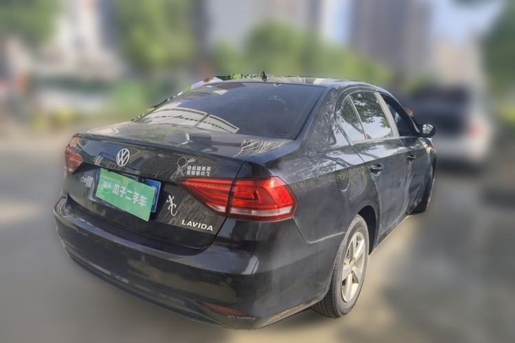 Used Volkswagen Lavida 2019 Lavida Start 1.5L Manual Fashion Edition China VI Standard Rear Right 45 Deg