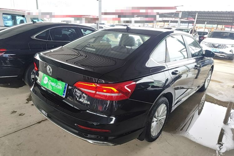 Used Volkswagen Lavida 2019 1.5L Automatic Comfort Edition China VI Standard Rear Right 45 Deg