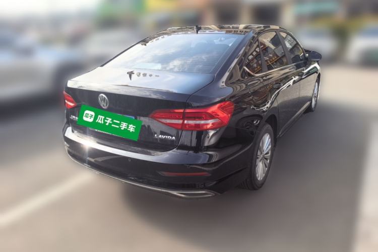 Used Volkswagen Lavida 2019 1.5L Automatic Comfort Edition China VI Standard Rear Right 45 Deg