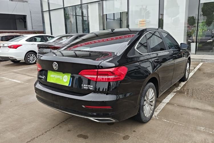 Used Volkswagen Lavida 2019 280TSI DSG Comfort Edition China VI standard Rear Right 45 Deg